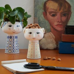 Bjrn Wiinblad Eva Vase - Soft Gul