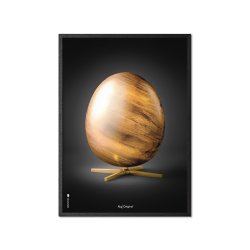 Brainchild Plakat gget Figuren/Sort Baggrund 30x40 cm