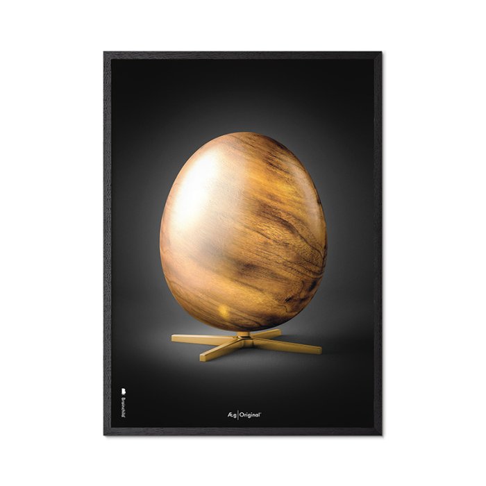 Brainchild Plakat gget Figuren/Sort Baggrund 50x70 cm