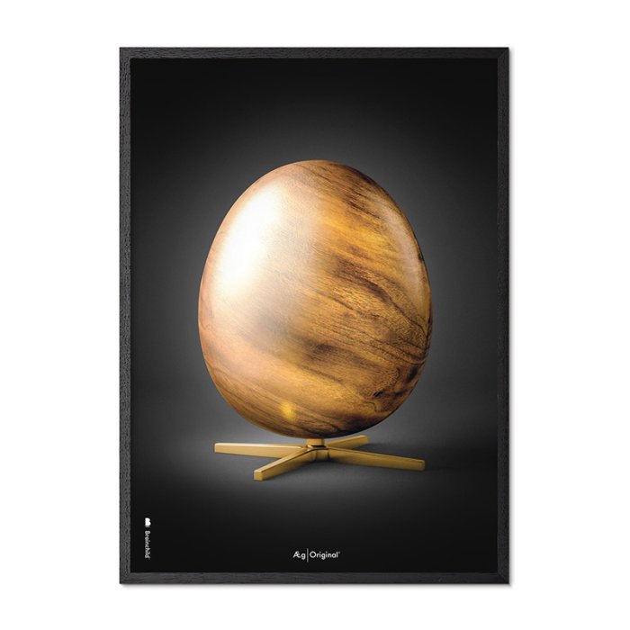 Brainchild Plakat gget Figuren/Sort Baggrund 70x100 cm