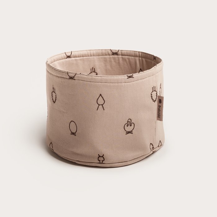 Brainchild Brdkurv m/ Designikoner Brun