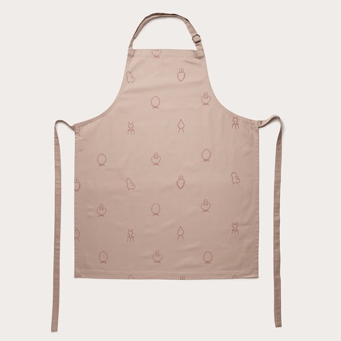 Brainchild Forklde m/ Designikoner Beige/Rosa