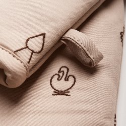 Brainchild Ovnhandske m/ Designikoner Beige/Brun 1 stk.