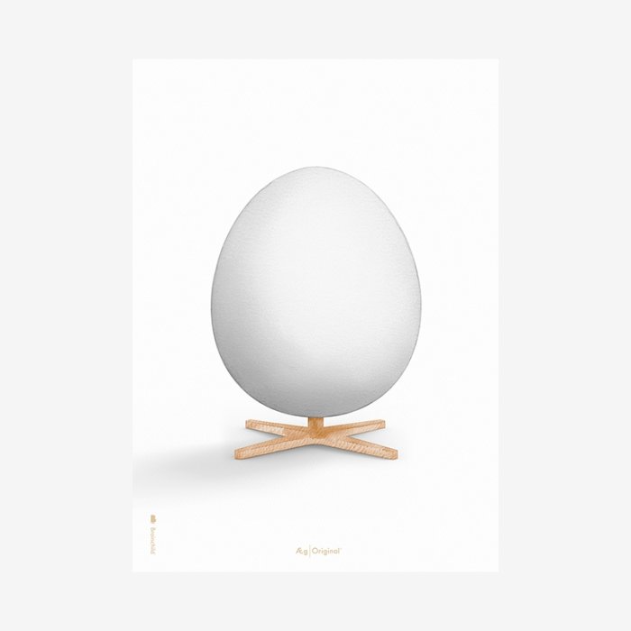 Brainchild Plakat Akvarel gget/Hvid Baggrund 50x70 cm