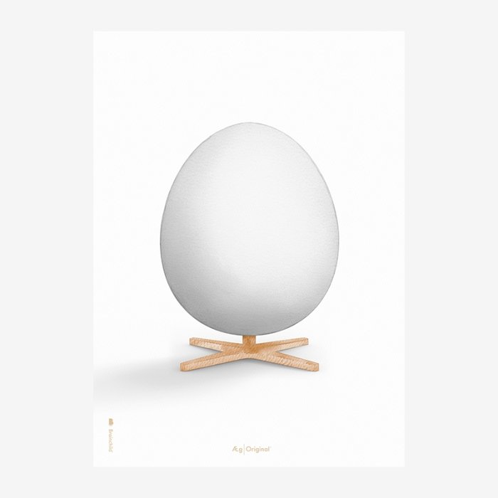 Brainchild Plakat Akvarel gget/Hvid Baggrund 70x100 cm