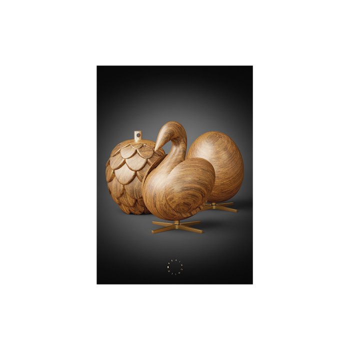 Brainchild Plakat Trio/Sort Baggrund A5