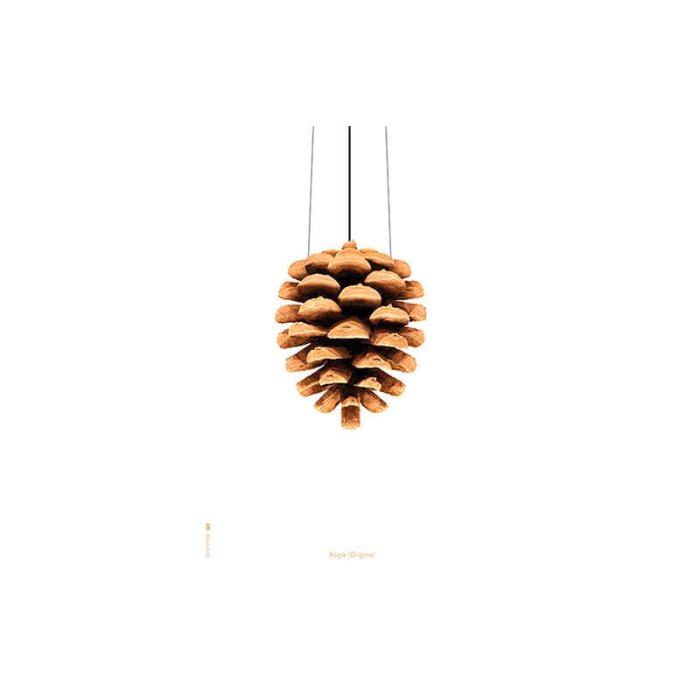 Brainchild Plakat - Kogle/Hvid Baggrund - A5