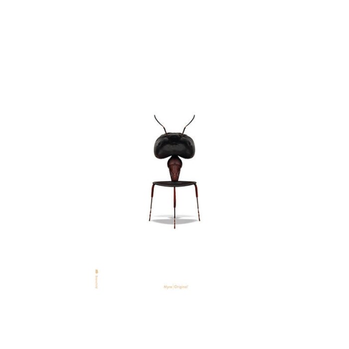 Brainchild Plakat - Myre/Hvid Baggrund - 30x40 cm