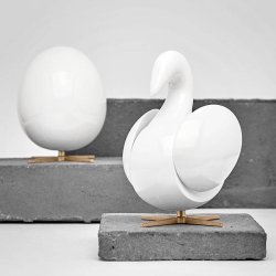 Brainchild gget Figuren - Hvid/Messing