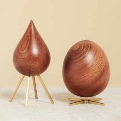 Brainchild gget Figuren - Mahogni/Messing