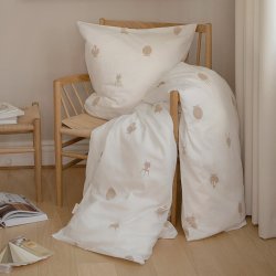 Brainchild Sengetj med Designikoner - Hvid