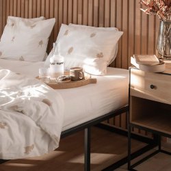 Brainchild Sengetj med Designikoner - Hvid