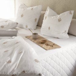 Brainchild Sengetj med Designikoner - Hvid