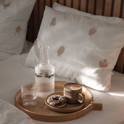 Brainchild Sengetj med Designikoner - Hvid