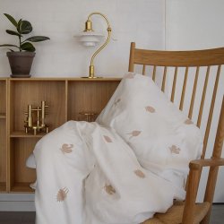 Brainchild Sengetj med Designikoner - Hvid