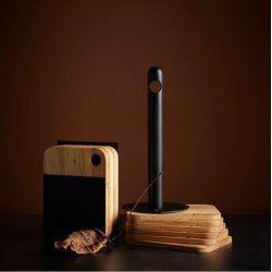 By Brorson 6 stk. Smrebrt uden hul m/ Holder