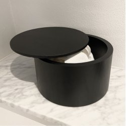 By Brorson Circle �ske m. L�g - Sort Eg - Large