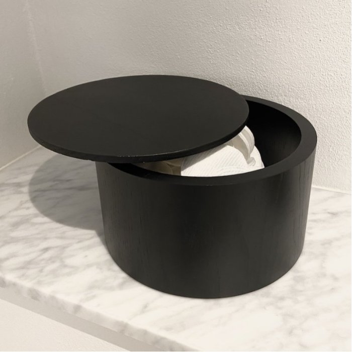 By Brorson Circle �ske m. L�g - Sort Eg - Large