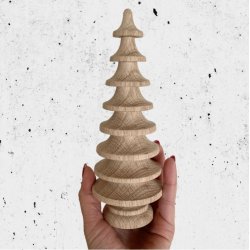 By Brorson Circle Juletr Stor Bejdset Eg