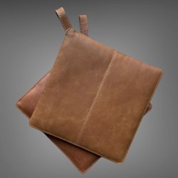 By Brorson Grydelapper - St m. 2 stk. - Cognac