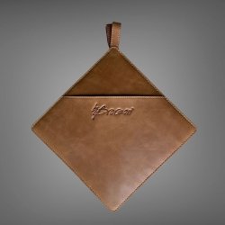 By Brorson Grydelapper - St m. 2 stk. - Cognac