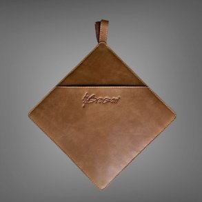 By Brorson Grydelapper - St m. 2 stk. - Cognac