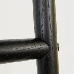 By Brorson Hndkldestige m. Hylde - Sort Eg 