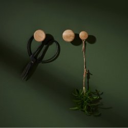 By Brorson Kolbe Knage 2 stk. Natur Eg