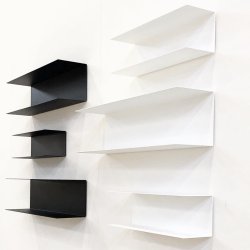 By Brorson - Metal Hylde - Stor - Sort