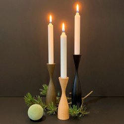 By Brorson Shape Lysestage - 3 stk. - Olive Green Eg