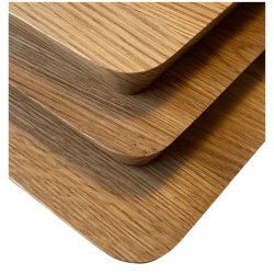 By Brorson Square Skrebrt m/ Hul 25x25 cm