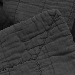 By Nord Sengetppe Magnhild - Coal - 280x280 cm