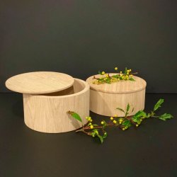 By Brorson Circle ske m. Lg - Natur Eg - Small