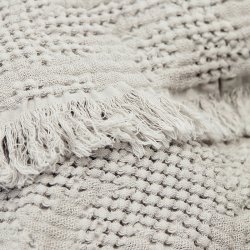 By NORD Sengetppe Hilda - Dove - 180x170 cm