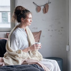 By NORD Tppe Ingeborg - Haze - 190x135 cm