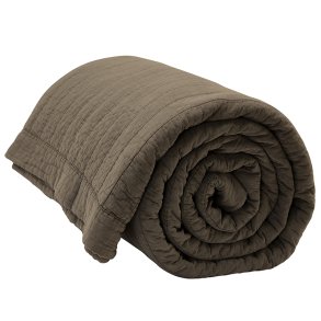 By NORD Sengetppe Magnhild - Bark - 280x280 cm