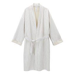 By NORD Bomuldskimono - Alrun - Snow/Coal