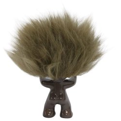 bySommer Lykketrold Brun - 9 cm