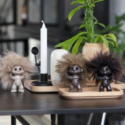 bySommer Lykketrold Brun - 9 cm