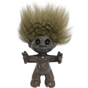 bySommer Lykketrold Brun - 9 cm