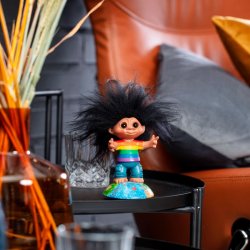 bySommer Lykketrold - Pride Trold - 12 cm