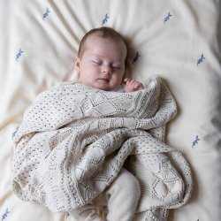 Cam Cam Copenhagen Baby Senget�j 70x100cm Broderet Blueberries