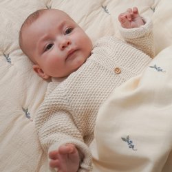 Cam Cam Copenhagen Baby Senget�j 70x100cm Broderet Blueberries