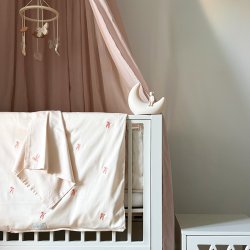 Cam Cam Copenhagen Baby Senget�j 70x100cm Broderet Bows