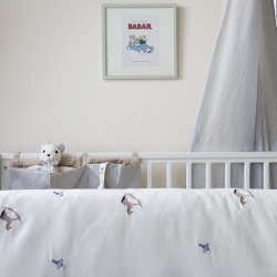 Cam Cam Copenhagen Baby Senget�j 70x100cm Broderet Vintage Toys