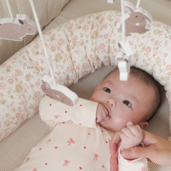 Cam Cam Copenhagen Baby Senget�j 70x100cm Brune Striber