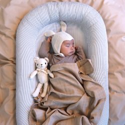 Cam Cam Copenhagen Babynest Bl� Striber