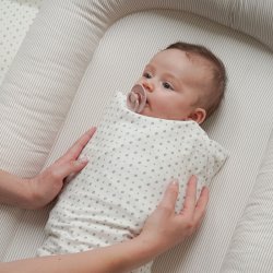 Cam Cam Copenhagen Babynest Brune Striber
