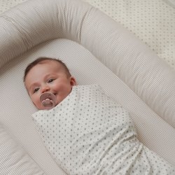 Cam Cam Copenhagen Babynest Brune Striber