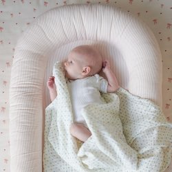 Cam Cam Copenhagen Babynest Classic Stripes Rose